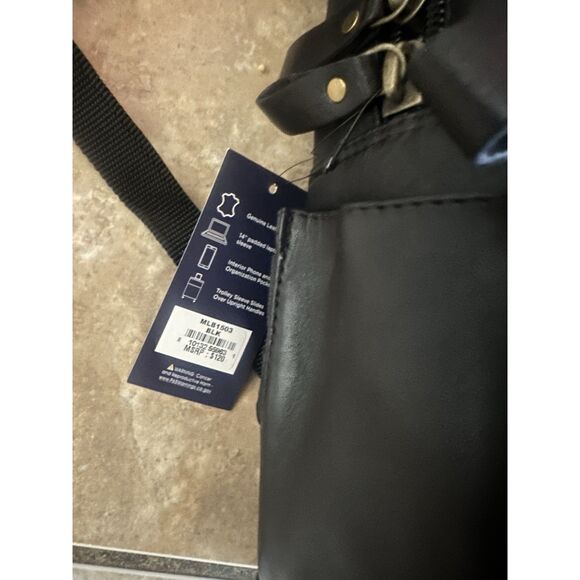 NWT MLB Merchandise Genuine Leather Backpack LA Dodgers Los Angeles Dodgers - Picture 8 of 9